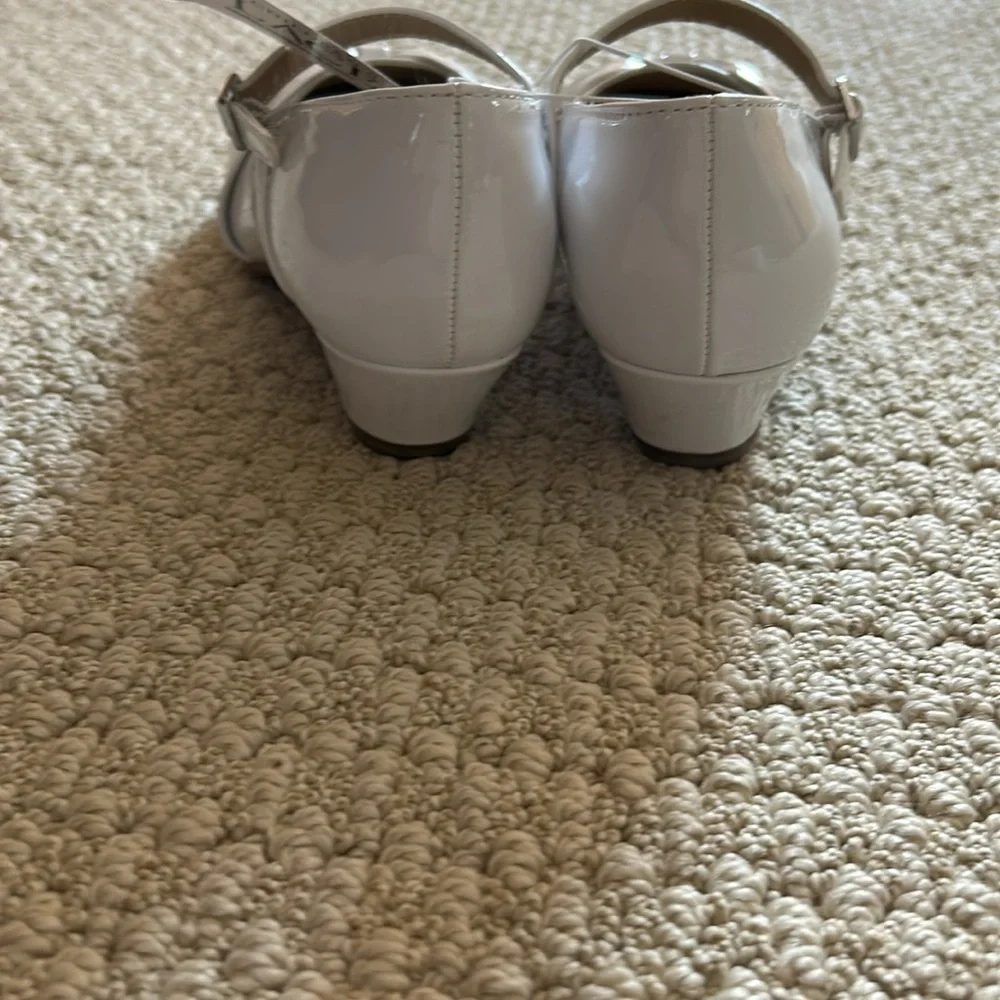 Children’s Place white Patent Leather Shoes